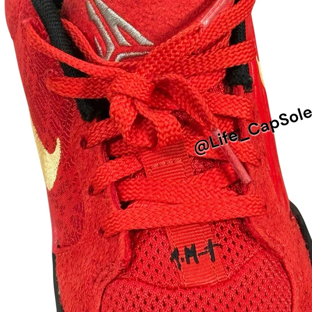 Size 2.5Y Kids Nike Ja 2 'Nightmare' Red Basketball Shoe IB7249-600 GS‎ Youth